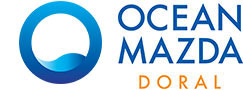 Logo of our client Ocean Mazda.